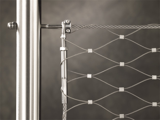 Antifalling 304 Stainless Steel Wire Rope Mesh Net Cable Flexible