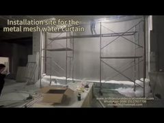 Introduce Spiral Metal Mesh Curtains With Diamond Holes For Space Division For You