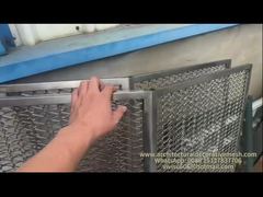 Watch: Sprial Cabinet Decorative Wire Mesh Panel Steel For Wall Facades Showcase