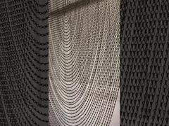 Custom Shaped Metal Double Hook Mesh Curtain