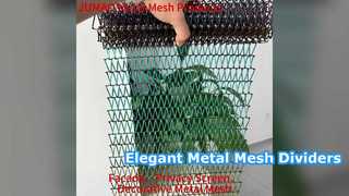 Building Facade Architectural Mesh Wire Mesh Room Divider Interior  Exterior