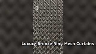 Stainless Steel Metal Ring Mesh | Architectural Decorative Chainmail Curtain
