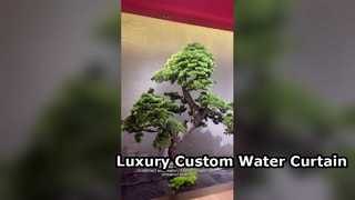 Stainless Steel Water Curtain Decorative Wire Mesh Commercial Landscape Decoration