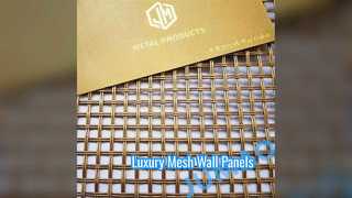 Luxury Mesh Wall Panels