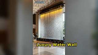 Custom Water Mesh Curtain Waterfall For Wall Decoration & Commercial Space Design