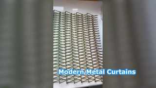 Metal Curtains: Modern Style & Safety