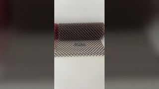 Jumao Metal Coil Drapery Modern Architectural Mesh Solution
