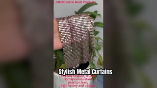 Decorative Metal Panels Metal Sequin Curtains Premium  personalized