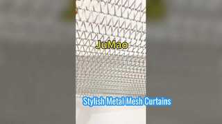 Metal Mesh Curtains: Stylish Room Dividers & Decor