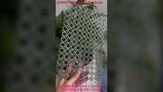 Decorative Wire Metal Mesh Architectural Mesh Indoor Outdoor Privacy Screen