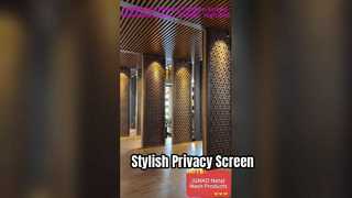 Metal Privacy Screen Wire Mesh Room Divider Indoor And Outdoor Decoration