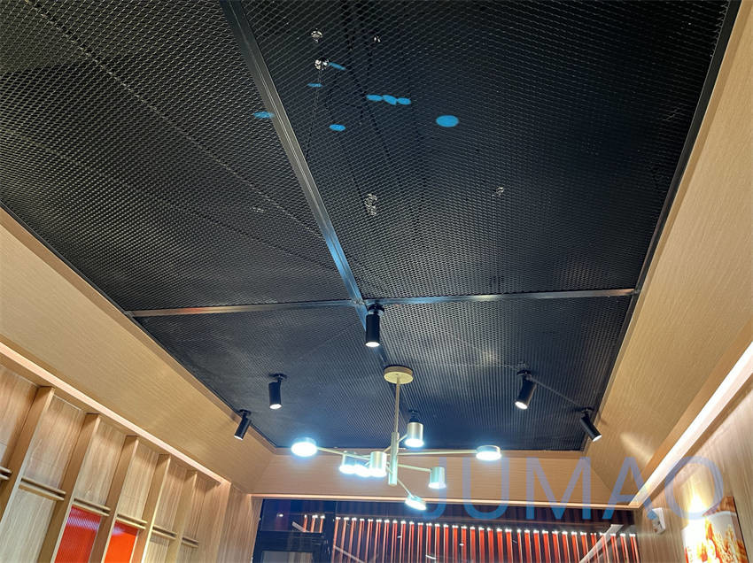 Expanded Metal Ceiling