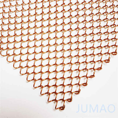 ODM Gold Mesh Curtains Metal Drapes For Hotel Club