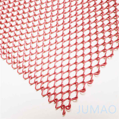 Interior Decorative Architectural Metal Mesh Curtain Screen OEM