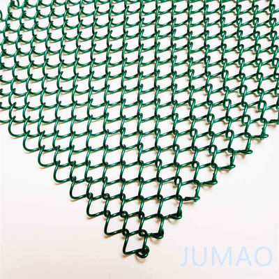 Aluminium Wire Metal Mesh Curtains Architectural Decorative Drapery