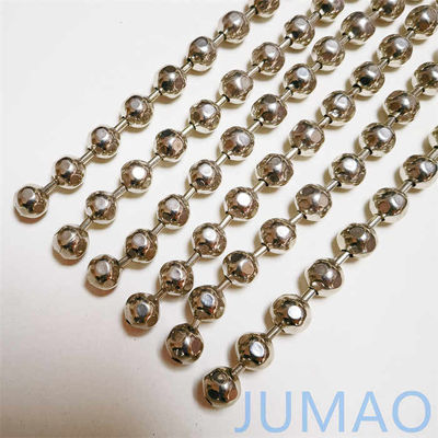 Chromed Faced Metal Bead Ball Curtains Interior Decoration Room Dividers