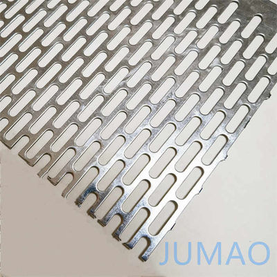 Galvanneal Architect Perforated Metal Sheet Decorative Punching