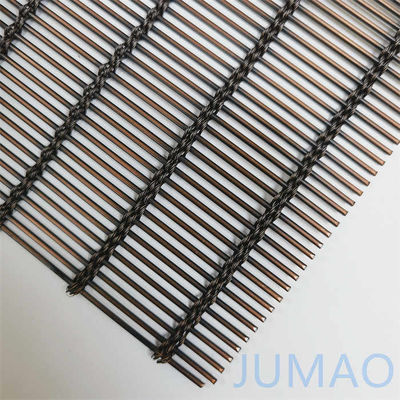 Decorative Wire Architectural Mesh Building Facades 4x10