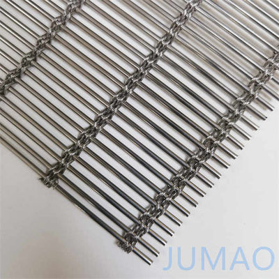 SS304 Mesh Cladding Panels Screen Facades Architectural