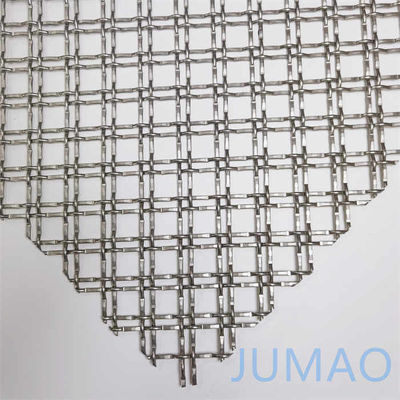 SS304 Stainless Steel Architectural Woven Metal Mesh Panels Decorative OEM