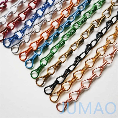Doorway Heavy Metal Chain Link Curtains 1.5mm-2mm Wire