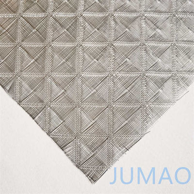 Moisture Proof Metal Mesh Laminated Glass For Advertising