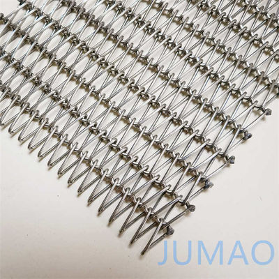 1mm Architectural Decorative Wire Mesh Panels Conveyor Belt