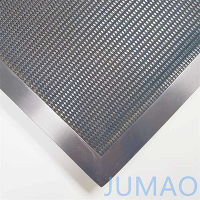 Bronzed Room Divider Mesh Decorative Metal Mesh Screen 1x3