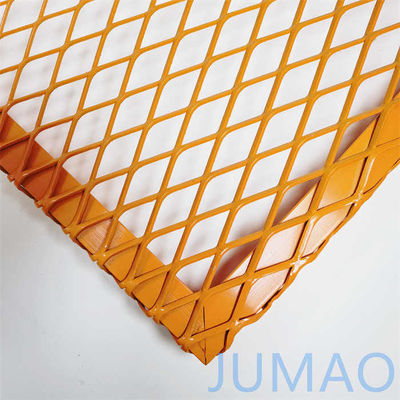 Barriers Architectural Expanded Metal Mesh Wire Flattened Style
