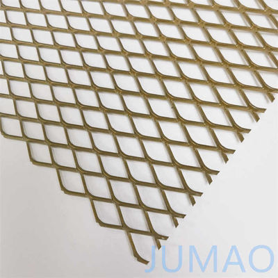 Mild Steel Architectural Expanded Metal Mesh External Fence