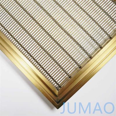 SS316 Metal Room Dividers Decorative Screen Stairway Partitions