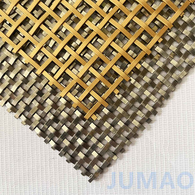Square Aperture Architectural Mesh Screen for Decoration and Protection