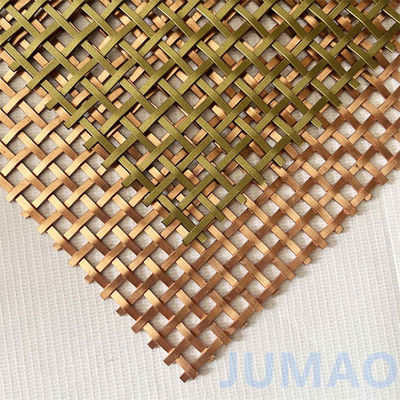 Customizable Ornadental Architectural Screen Mesh Galvanized Finish