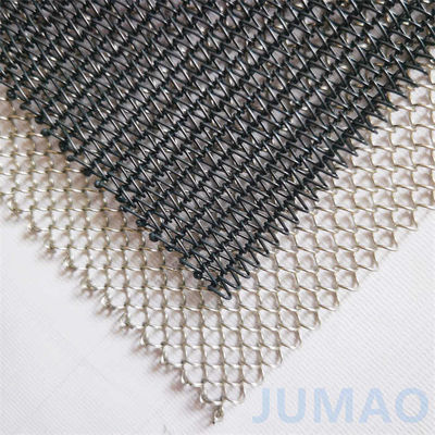 Club Resturant Decorative Sprial Mesh Metal Mesh Safety Curtains