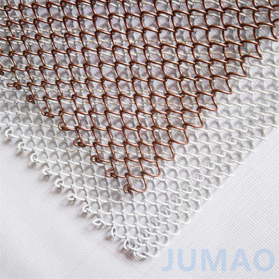 Sprial Mesh Metal Coil Space Divider Unliminated Max With Customized Hole Size