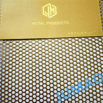 Custom Architectural Screen Decorative Metal Mesh Perforated Panel Rust Proof Artistic Decoration