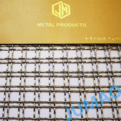 Customized Round Wire Architectural Mesh For Facade Wall Screening