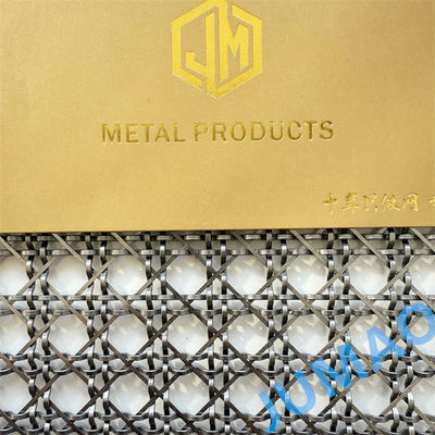 7x7 Decorative Stainless Steel Wire Mesh Open Area 2% To 90%