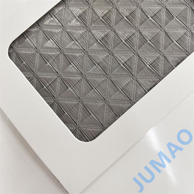 Contemporary Doors Metal Mesh Artwork With 20% Light Transmission