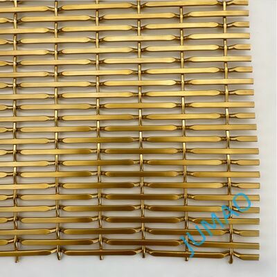 Stainless Steel Decorative Metal Mesh Divider Customizable Sizes For Office Partitions