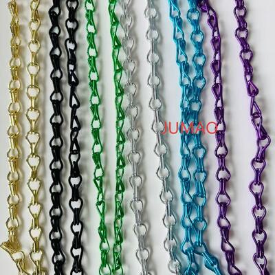Indoor Outdoor Applications Metal Chain Link Curtains Hanging Divider Panels