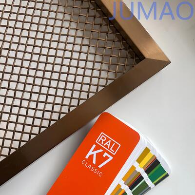 Lightweight Visually Appealing Decorative Wire Mesh Designed For Building Decoration