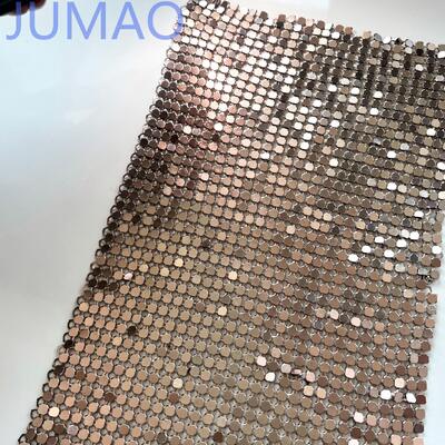 Stylish Glitter Metal Sequin Curtains Durable Shimmer For Stunning Event Scenes