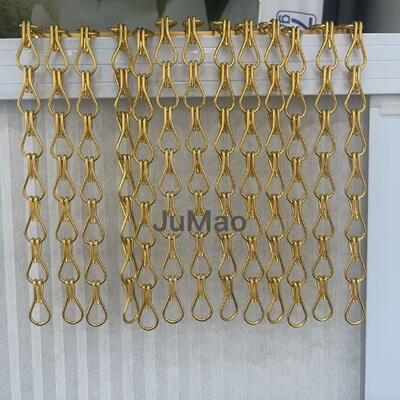 Ceiling Mounted Decorative Metal Curtains Suit The Space Perfect For In Conference Rooms Lobbies And Retail Environments