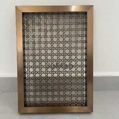 Transparency 20 to 80 Percent Decorative Metal Mesh Made from SS 304 316 and 316L Perfect for Ceiling Decoration and Wall Panels