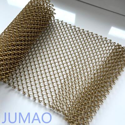 Durable Stainless Steel Construction Metal Mesh Curtains for Office And Home Decor