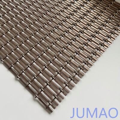 Aesthetic Modern Woven Architectural Metal Mesh Elegant Room Divider With Good Privacy