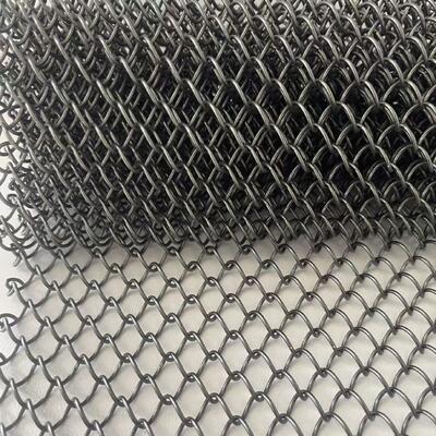 Wire Diameter 16mm Metal Mesh Curtains Silver Stainless Steel Perfect for Partitioning Safety and Ventilation Solutions