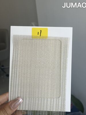 High Clarity Laminated Metal Mesh Glass Ideal For Kitchen Sliding Door Partition