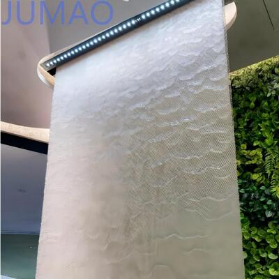 Stainless Steel Water Curtain Metal Mesh For Hotel Lobby And Wedding Stage Background